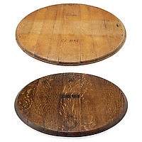 Retired Wine Barrel Lazy Susan