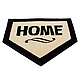 Home Plate Doormat flat