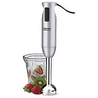 Cuisinart CSB-76 Smart Stick Hand Blender silver with strawberries