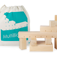 MultiBlocks by Brad Singley with bag