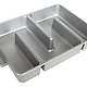 Empty Baker's Edge Brownie Pan