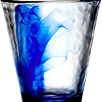 Bormioli Rocco Murano 14-7/8-Ounce Cobalt Blue Beverage Glass, Set of 4