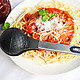Michrophone-shaped Sing Along Tongs with spaghetti