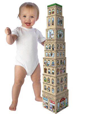 Attack of the 50ft Baby Stacking Blocks 3