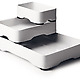 Stackable Oven-to-Table Cookware by Christian Bjorn three pieces empty stack