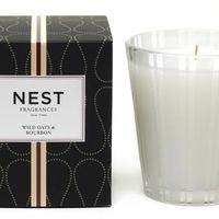 NEST Wild Oats &amp; Bourbon Candle 1