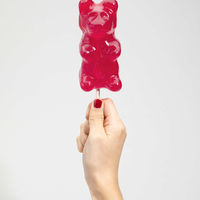 Giant Gummi Bear on a Stick 1