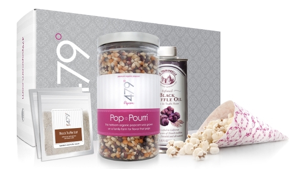 Black Truffle Pop-It-Yourself Popcorn Kit
