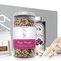 Black Truffle Pop-It-Yourself Popcorn Kit