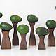 The Stand Fruit and Vegetable Display by A Mischievous Marriage walnut with avocados