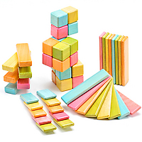 Tegu Tints Magnetic Blocks Set of 52