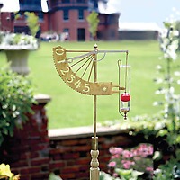 Jeffersonian Steampunk Rain Gauge