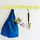 Quote Hook by Blend Design You Make It Happen yellow gardening with Baggu