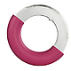 Normann Copenhagen Chop Round Knife pink blade exposed