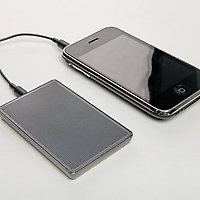 Card Speaker with iPhone