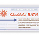 Vouchers for Lovers Candlelit bath