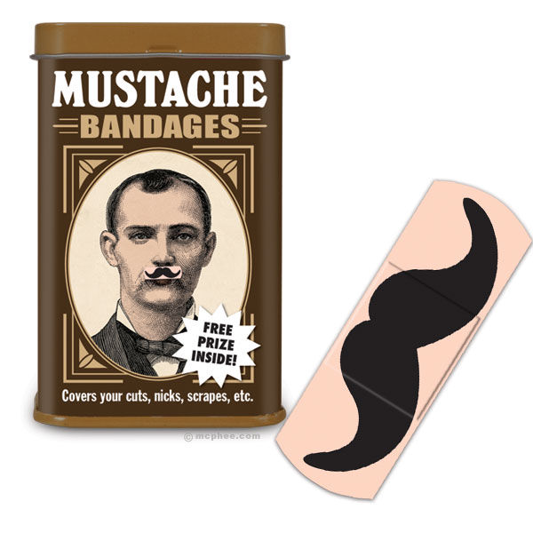 Mustache Bandages 2
