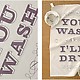 You Wash, I'll Dry Tea Towel by Haley and Lucas of Keep Calm Gallery 1