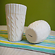 Cable Knit Ceramic Cups 1