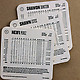 Bear League Baseball Card Coasters 2