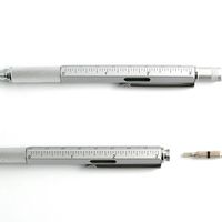 Metal Pen with Level and Screwdriver 3