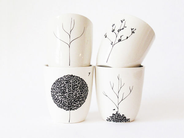 The Four Seasons Cup Set by Bailey Doesn't Bark 1