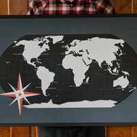 World Map (Black) 1