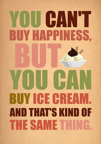You Can't Buy Happiness Print 1