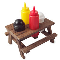 Picnic Table Condiment Set 1