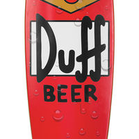 The Simpsons Duff Pintail Cruzer Skateboard 1