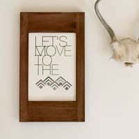 Let's Move to the Mountains by In Haus Press 1