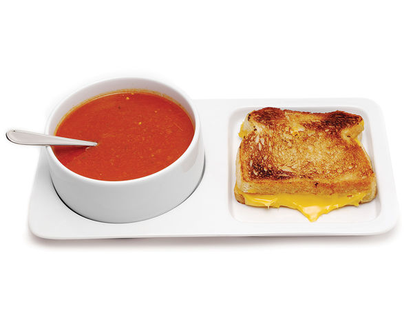 Soup and Sandwich Ceramic Tray Duo 1
