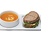 Soup and Sandwich Ceramic Tray Duo 4