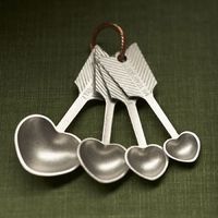 Beehive Heart Measuring Spoons 1