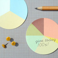 Pie Chart Stickies 2