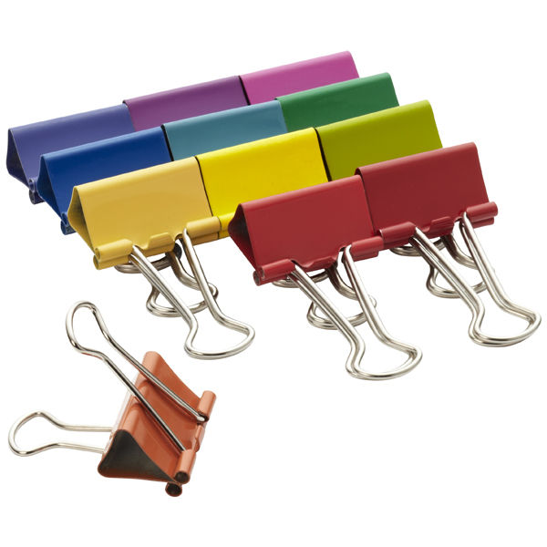 Spectrum Binder Clips 1
