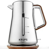 Krups Chrome &amp; Wood BW600 Electric Kettle 1