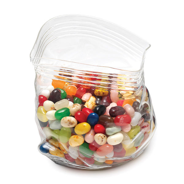 Unzipped Glass Zipper Bag 1