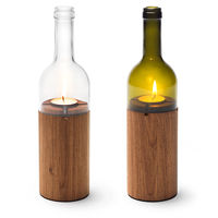 Wine Bottle Tea Light Holder 1