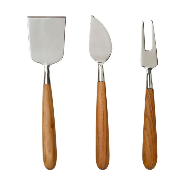 Teak Cheese Set 1