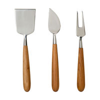 Teak Cheese Set 1