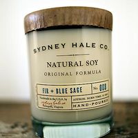 Fir + Blue Sage Soy Candle by Sydney Hale Co. 1