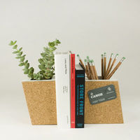 Cork Planter Bookend Set 1