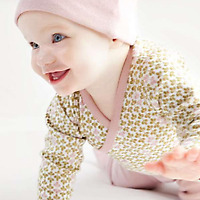 Petunia Pickle Bottom Social Outfit Gift Set - Girls Rose and Olive Filigree on baby