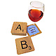 Scrabble Coasters 2