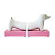 Jonathan Adler Dachshund Bookend Set Pink