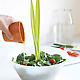 Salad Plant Serving Tongs in Salad