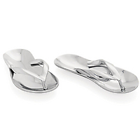 Aluminum Sandal Dish left and right