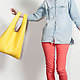 Leather Baggu Bag 4