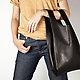 Leather Baggu Bag 5